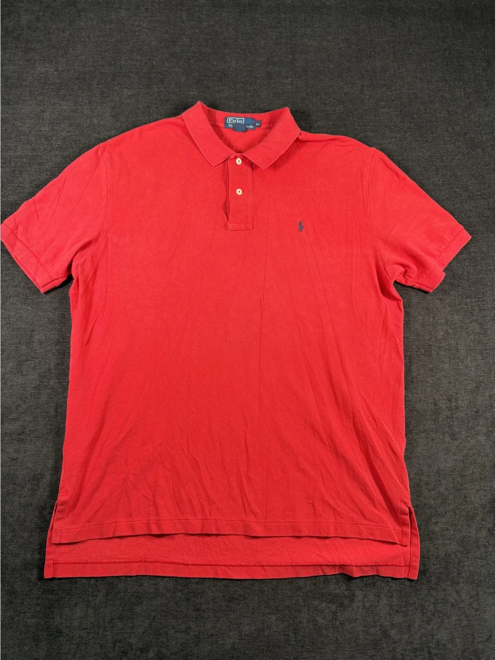 Polo Ralph Lauren Classic Red Polo Shirt Size XL